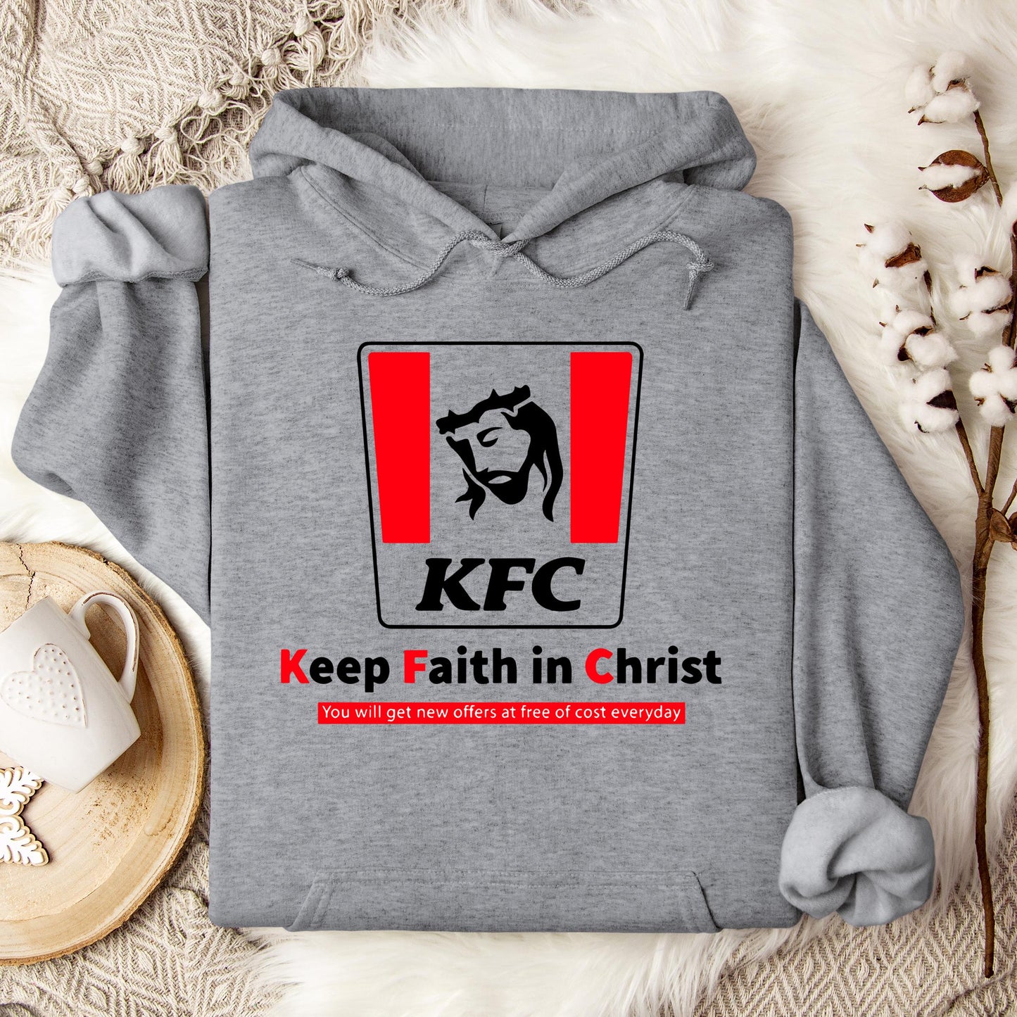 Keep Faith In Christ Hoodie