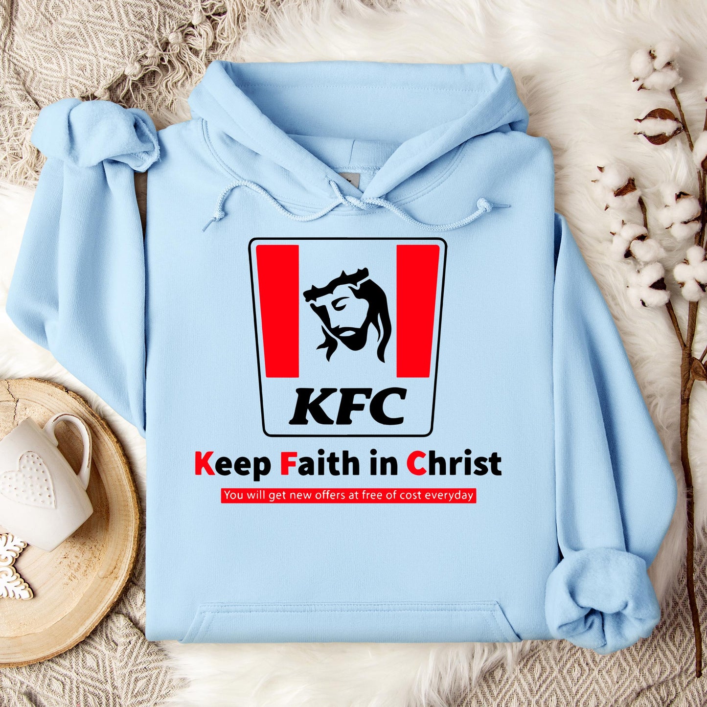 Keep Faith In Christ Hoodie