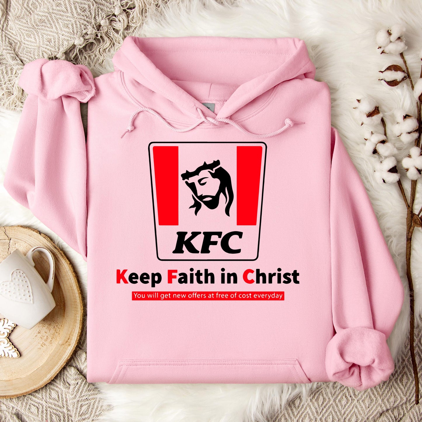 Keep Faith In Christ Hoodie
