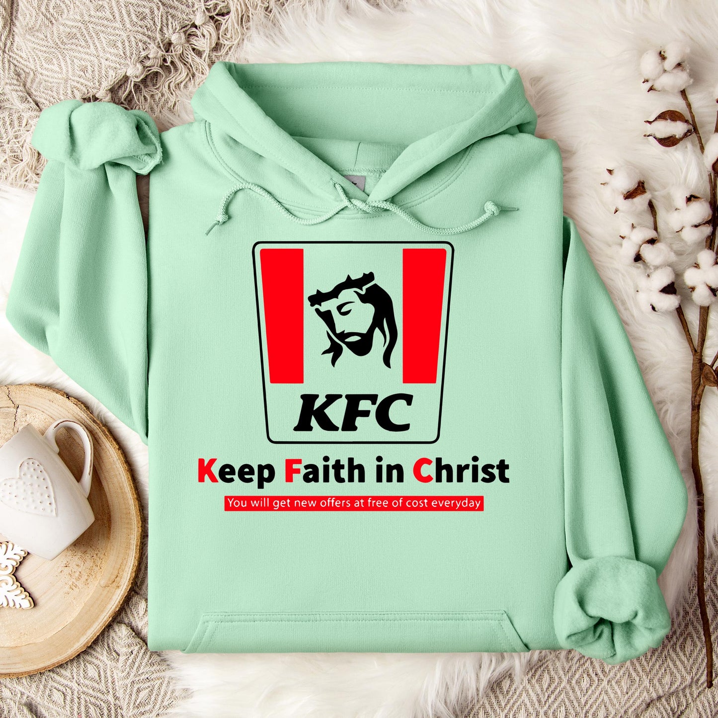 Keep Faith In Christ Hoodie