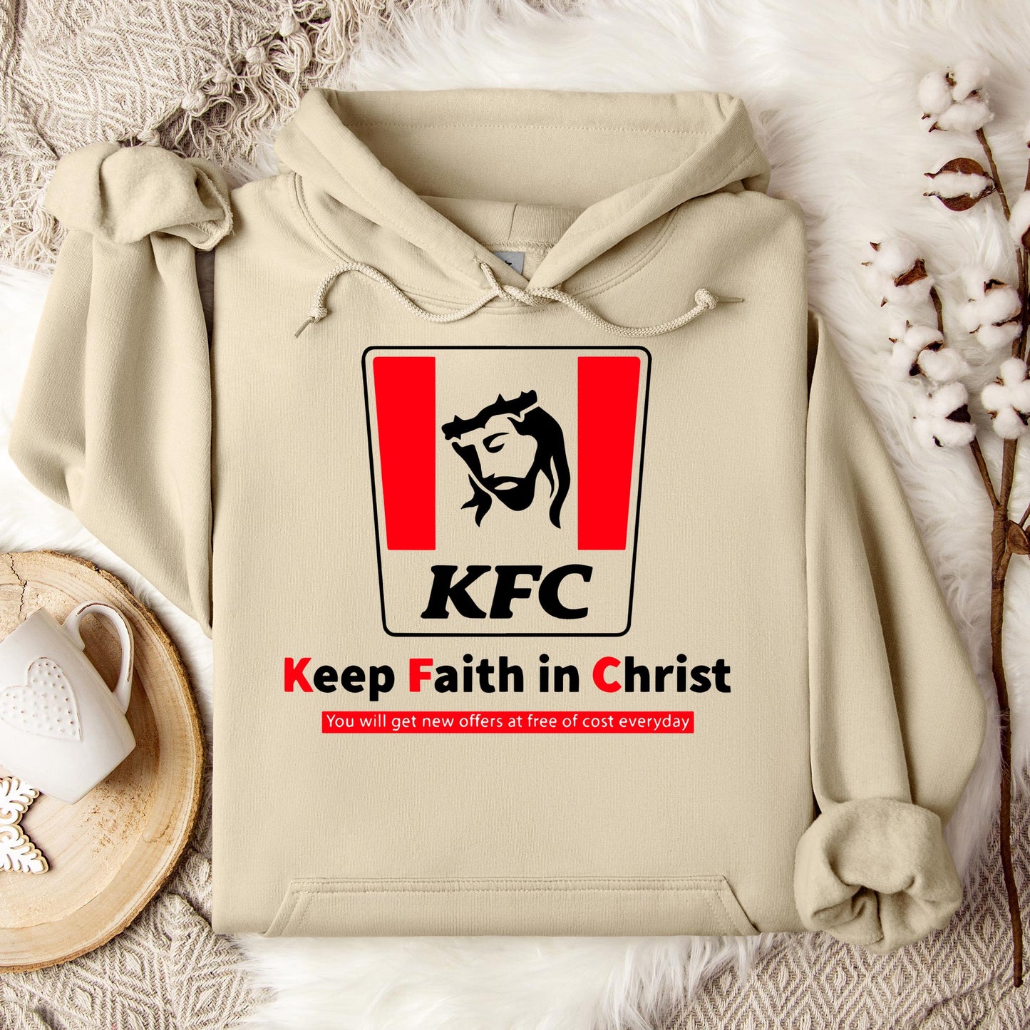 Keep Faith In Christ Hoodie