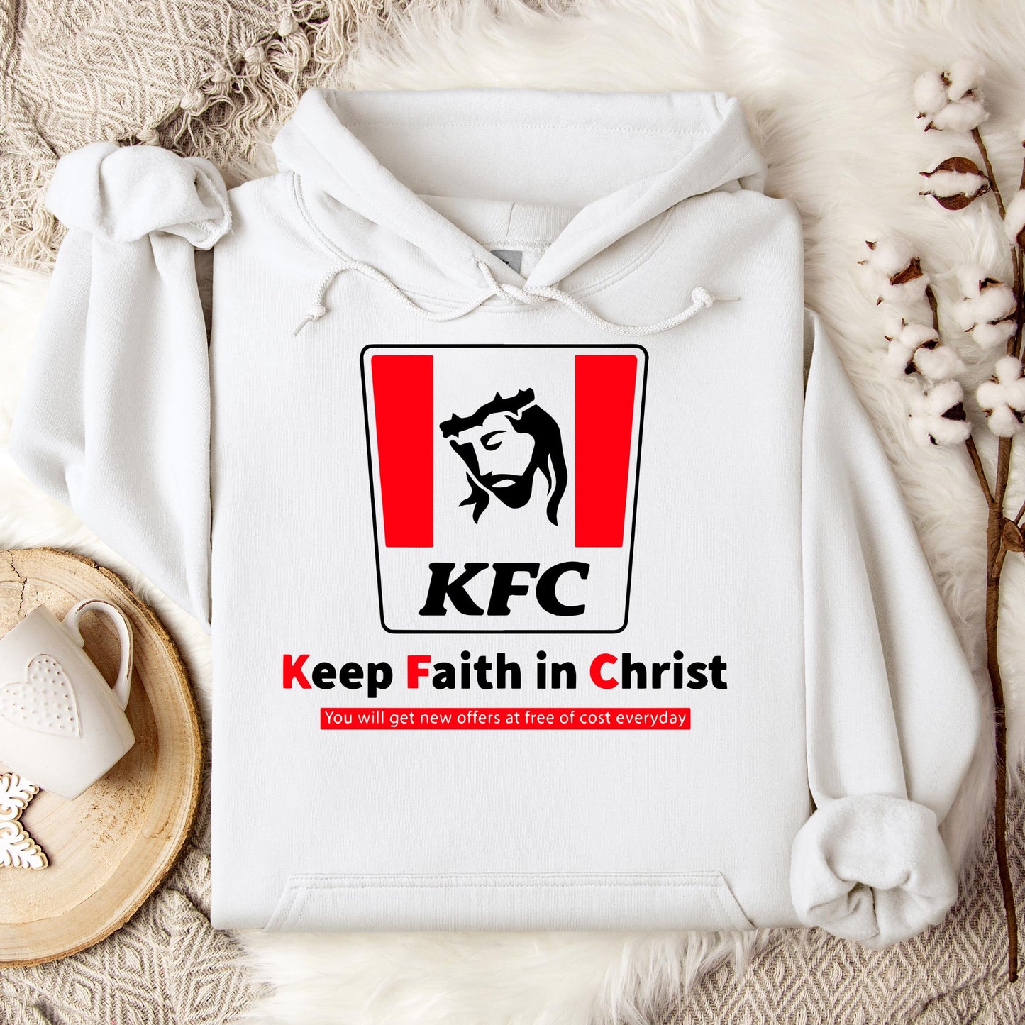 Keep Faith In Christ Hoodie