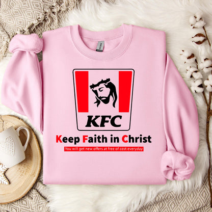 Keep Faith In Christ Sweatshirt