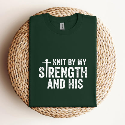 Knit By My Strength And His
