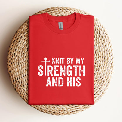 Knit By My Strength And His