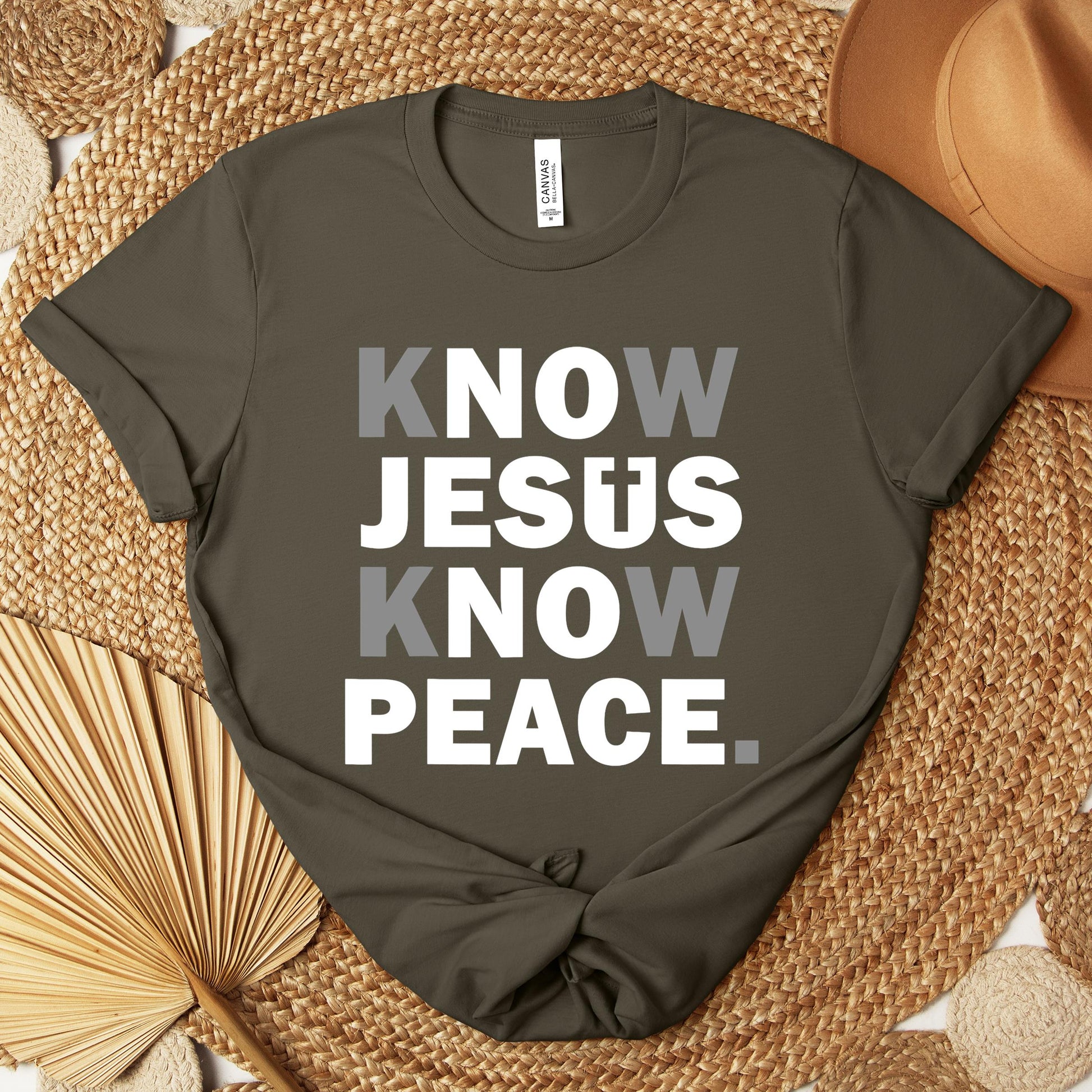 Know Jesus Know Peace 4 Premium T-shirt