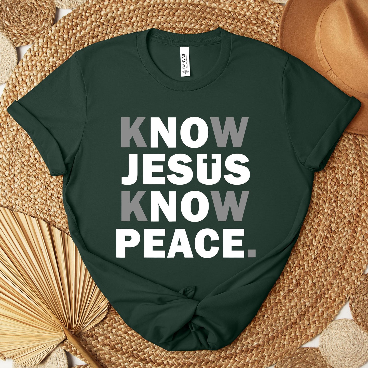 Know Jesus Know Peace 4 Premium T-shirt