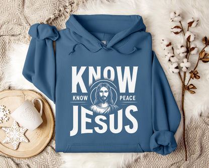 Know Jesus Know Peace Hoodie