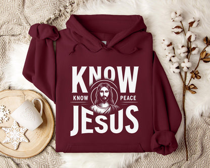 Know Jesus Know Peace Hoodie