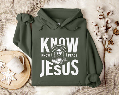 Know Jesus Know Peace Hoodie