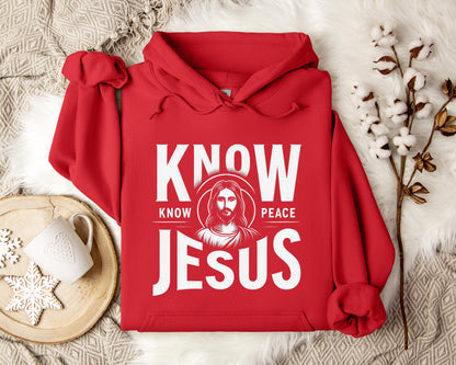 Know Jesus Know Peace Hoodie