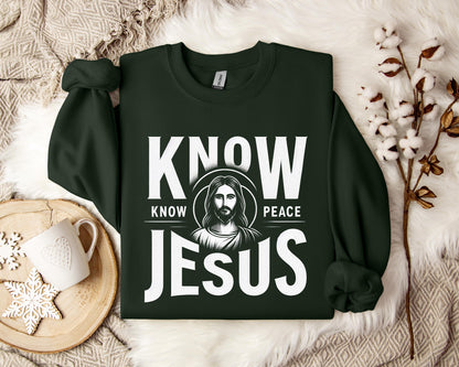 Know Jesus Know Peace Sweatshirt