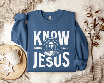 Know Jesus Know Peace Sweatshirt