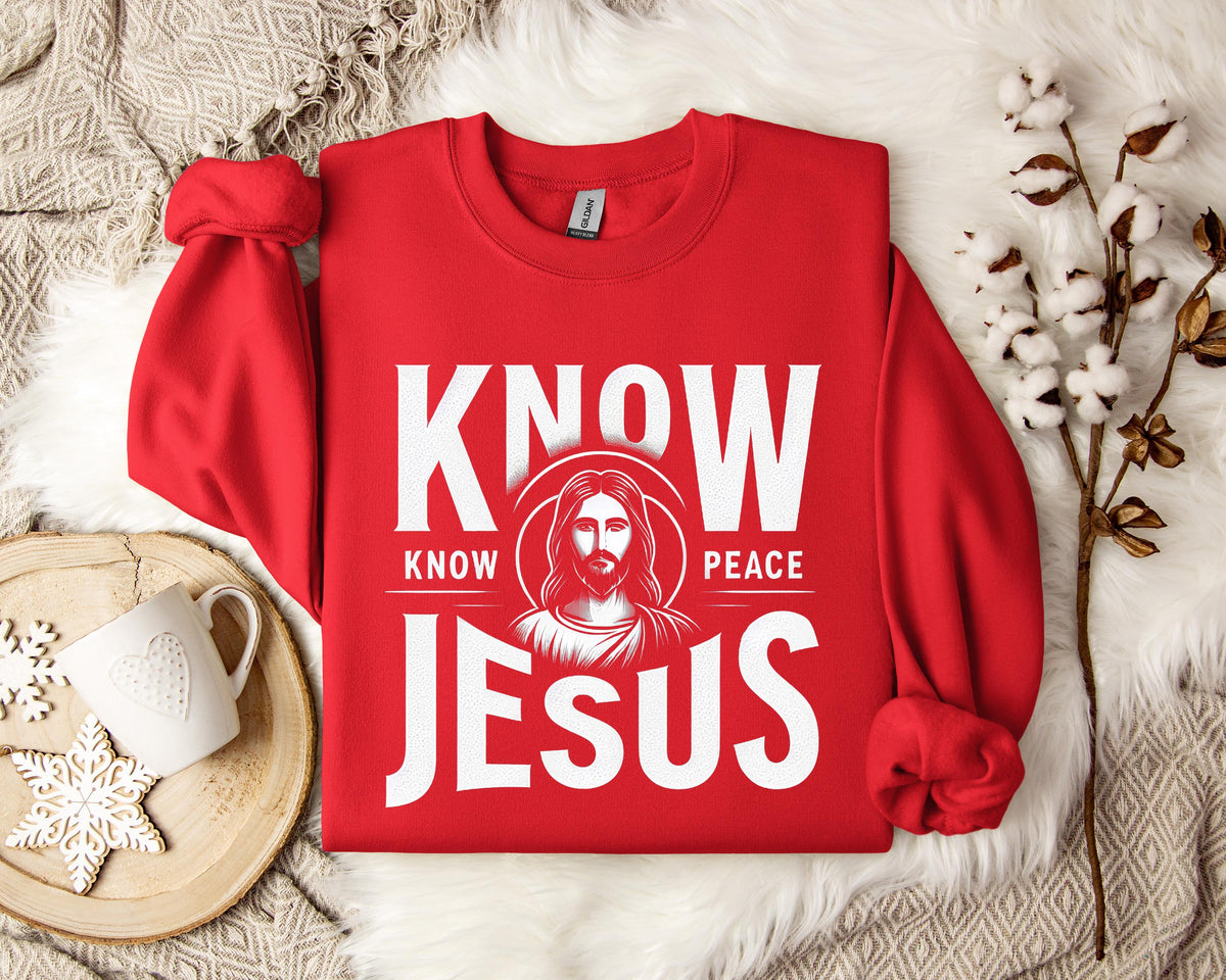 Know Jesus Know Peace Sweatshirt