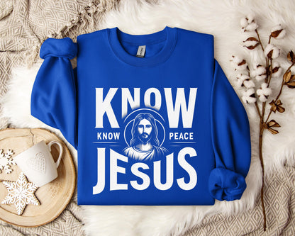 Know Jesus Know Peace Sweatshirt