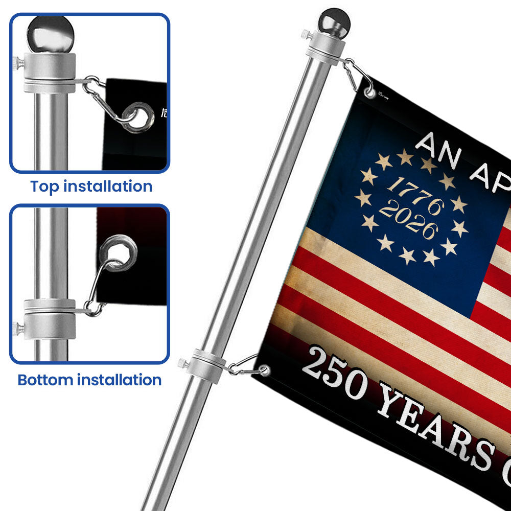 250 Years of Blessing Appeal To Heaven Patriotic 1776 2026 American Grommet Flag