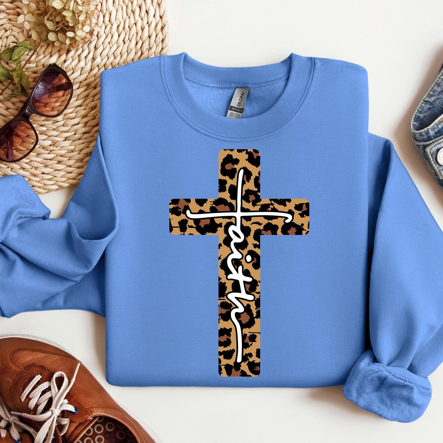 Leopard Faith Cross 01