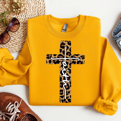 Leopard Faith Cross 01