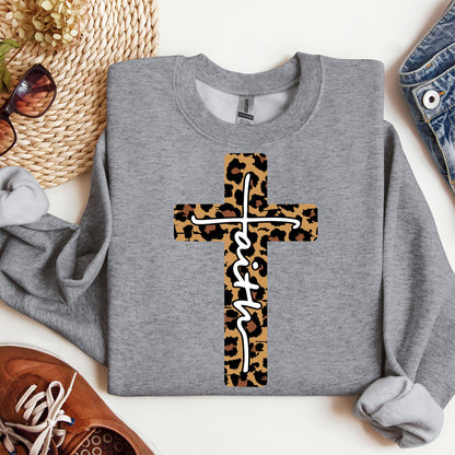Leopard Faith Cross 01