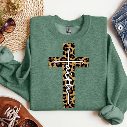 Leopard Faith Cross 01