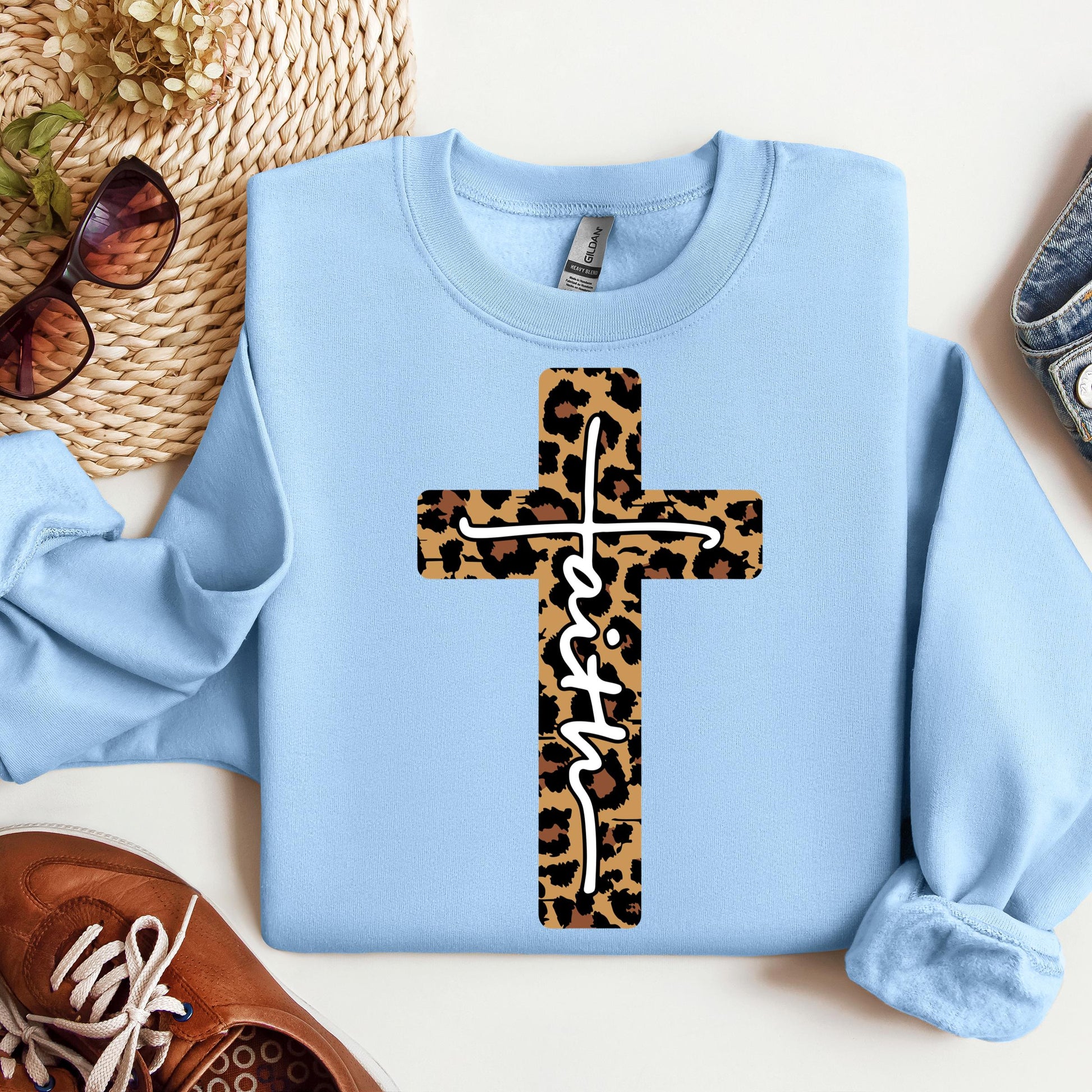 Leopard Faith Cross 01
