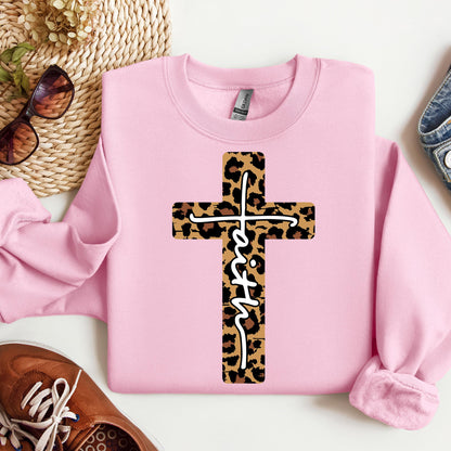Leopard Faith Cross 01
