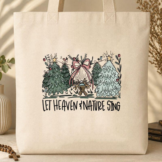 Let Heaven & Nature Sing 01 Tote Bag