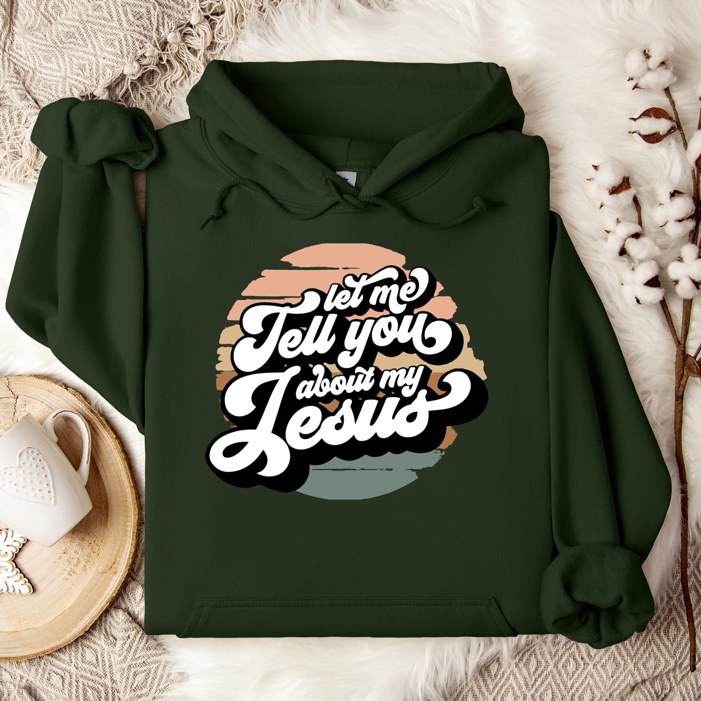 Let Me Tell You About My Jesus Hoodie