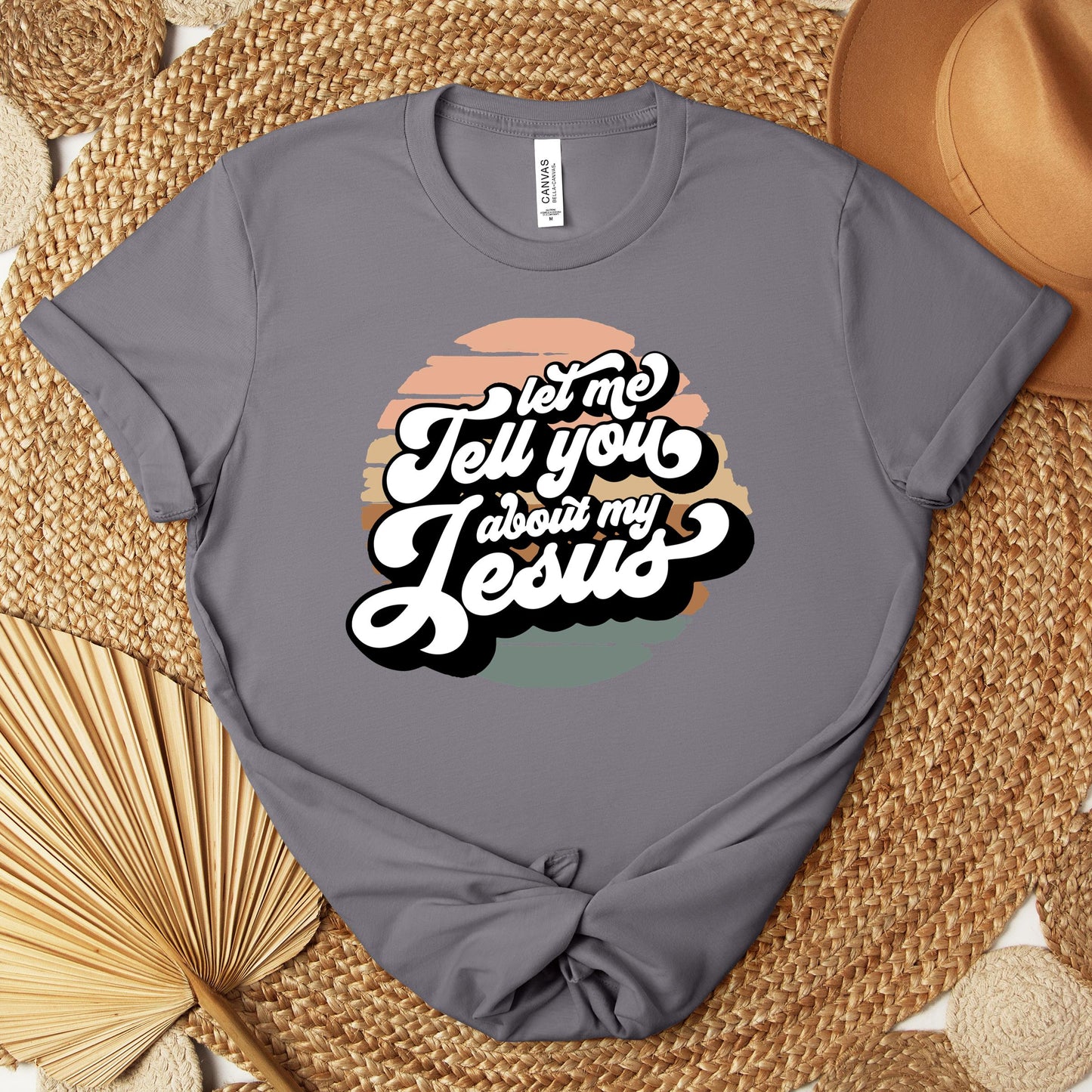 Let Me Tell You About My Jesus Premium T-shirt