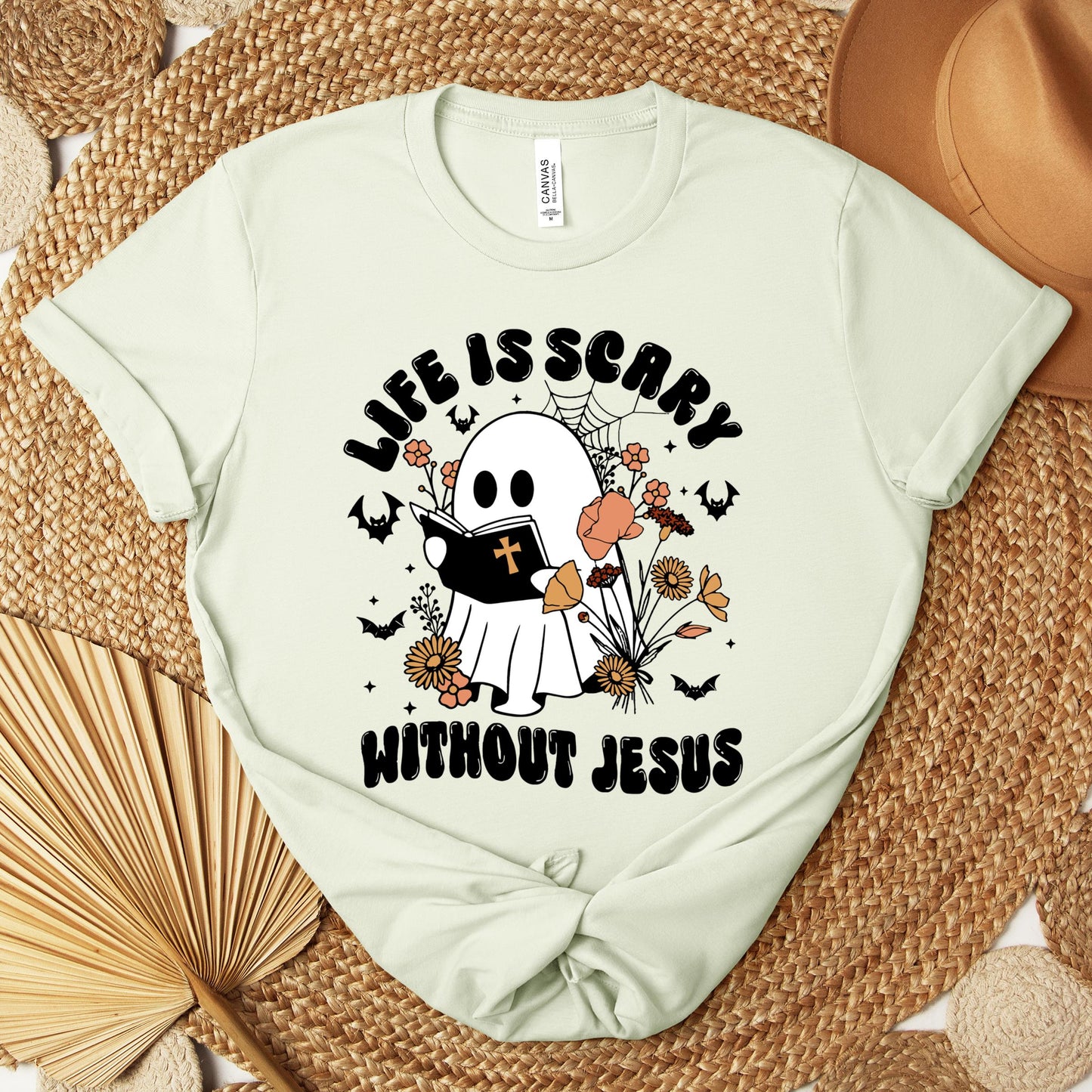 Life Is Scary Without Jesus 01 Premium T-shirt