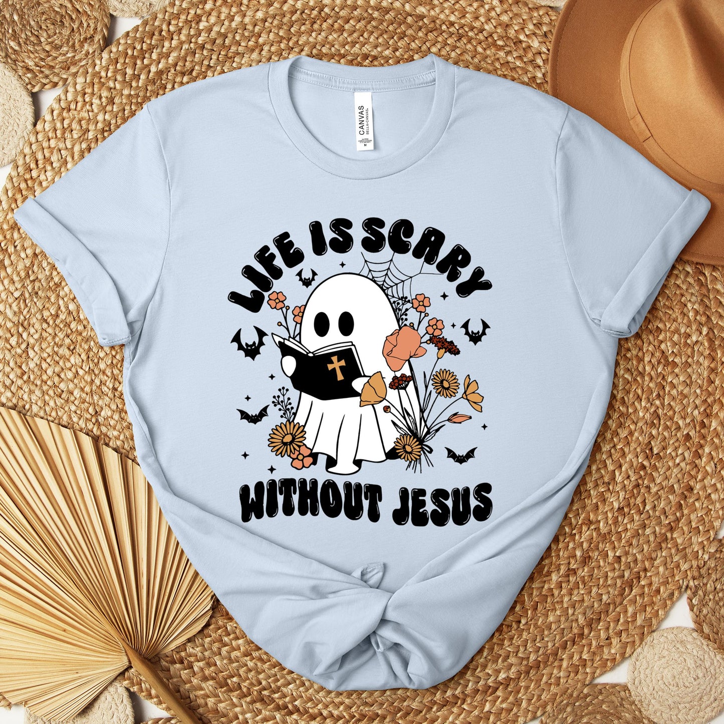 Life Is Scary Without Jesus 01 Premium T-shirt