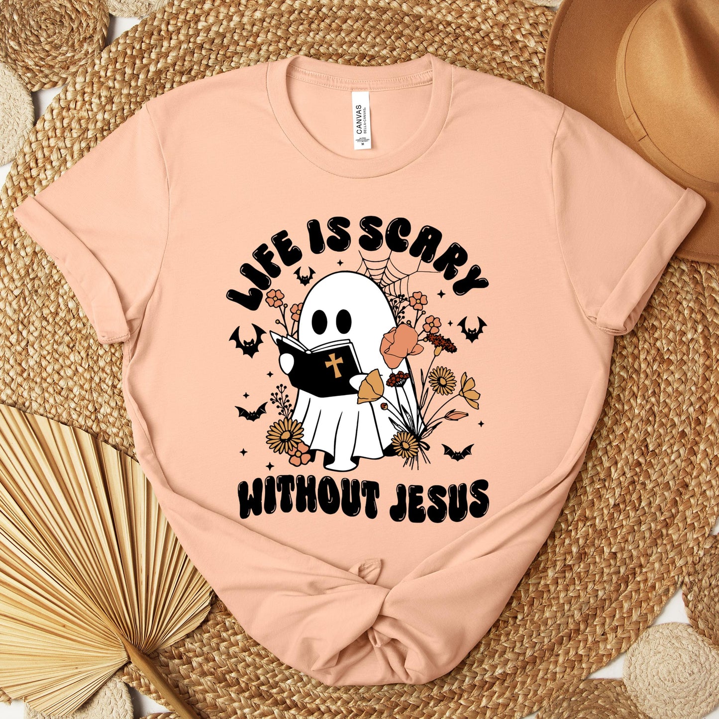 Life Is Scary Without Jesus 01 Premium T-shirt