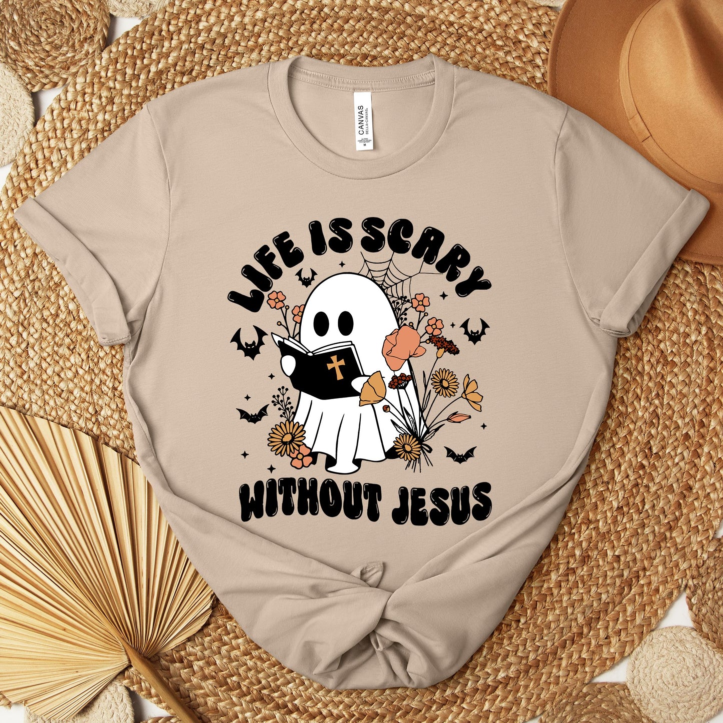 Life Is Scary Without Jesus 01 Premium T-shirt