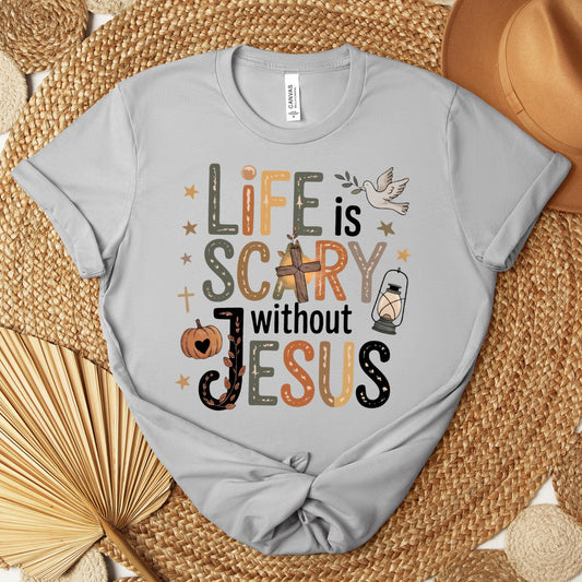 Life Is Scary Without Jesus 02 Premium T-shirt