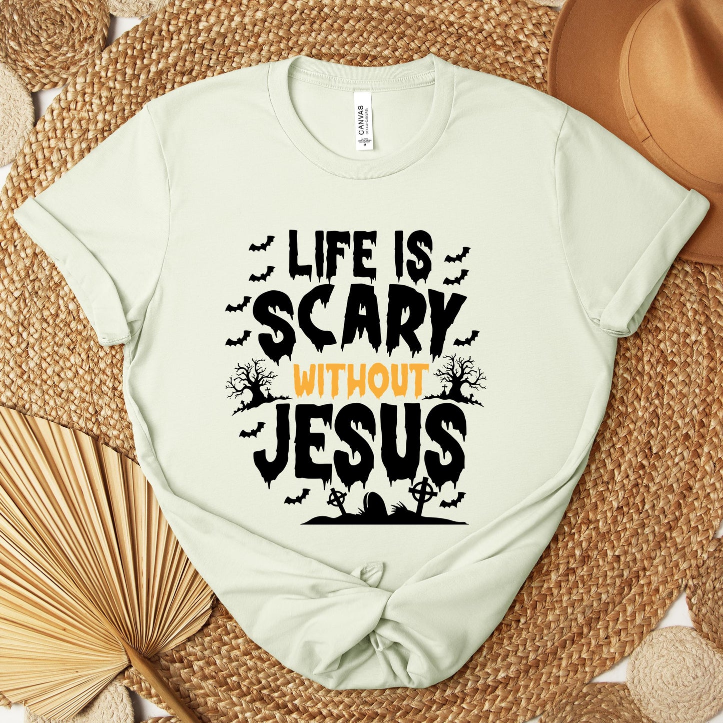Life Is Scary Without Jesus 04 Premium T-shirt