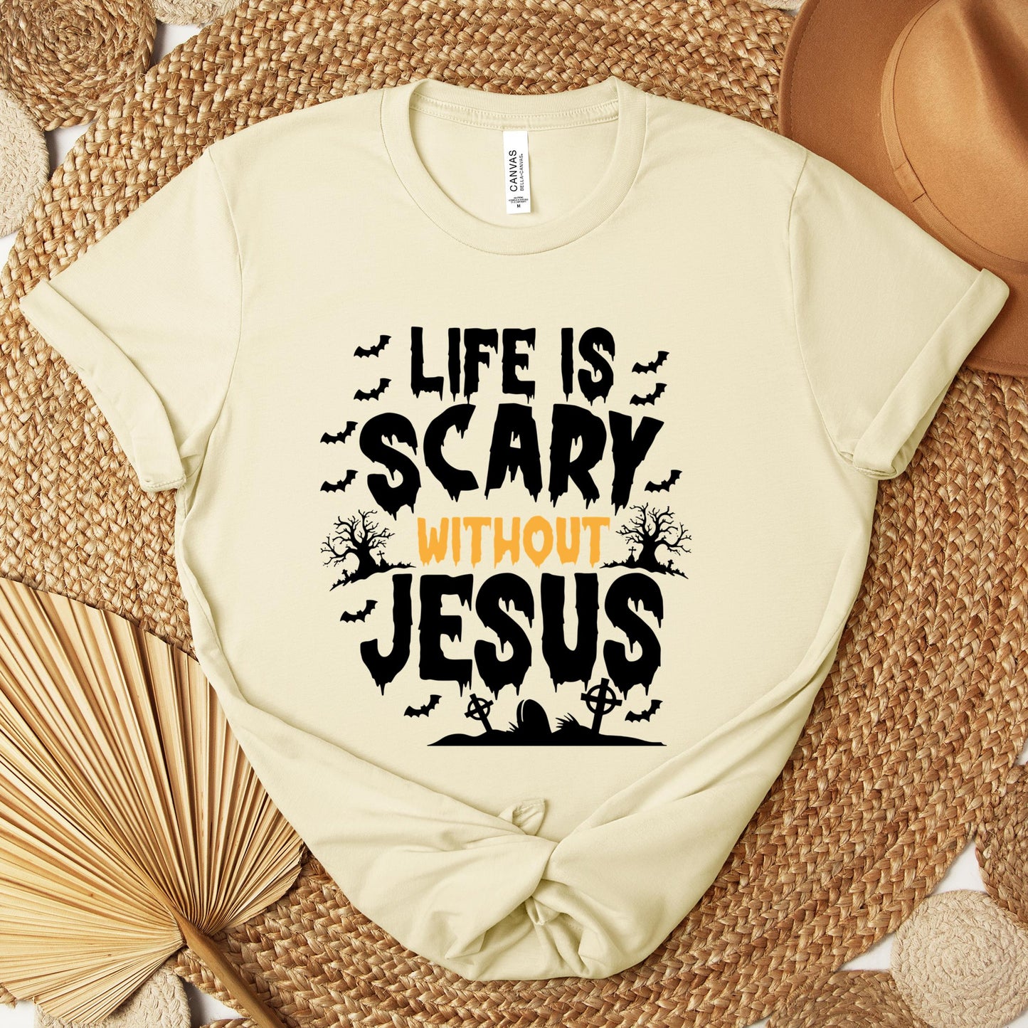 Life Is Scary Without Jesus 04 Premium T-shirt