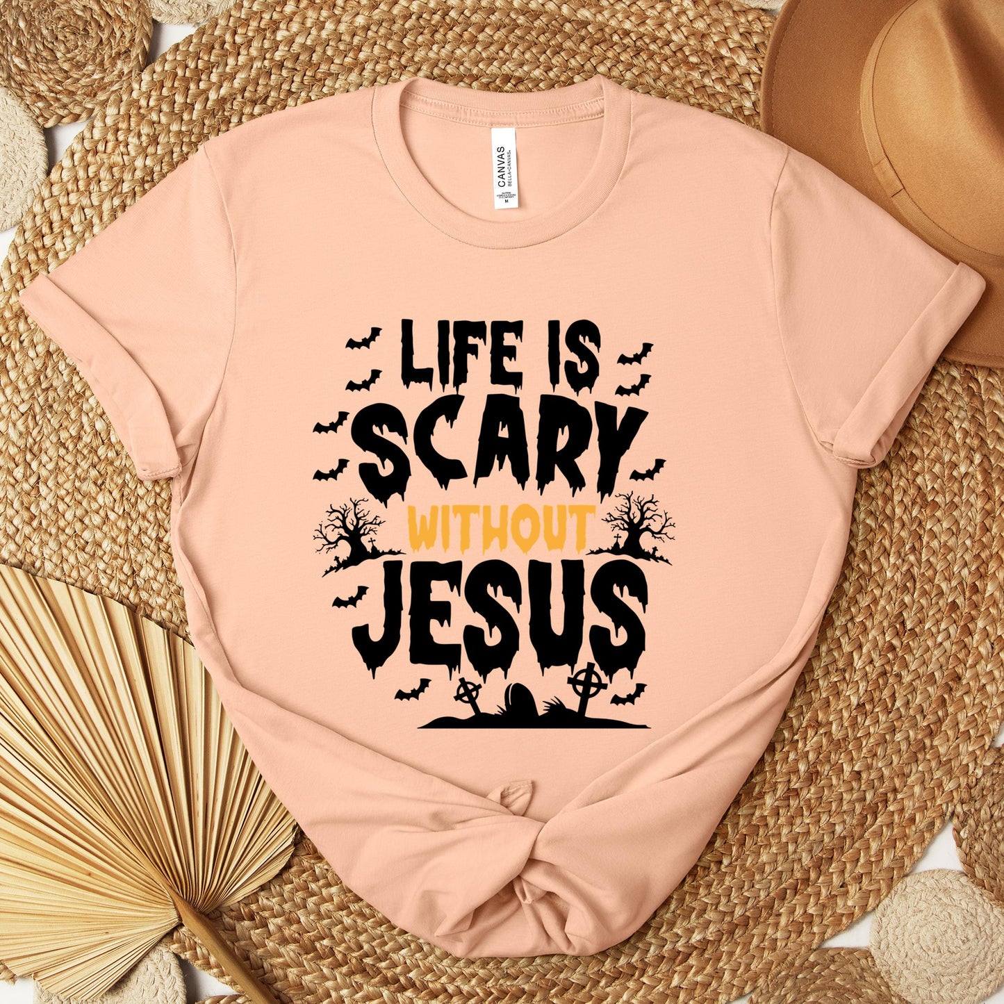 Life Is Scary Without Jesus 04 Premium T-shirt