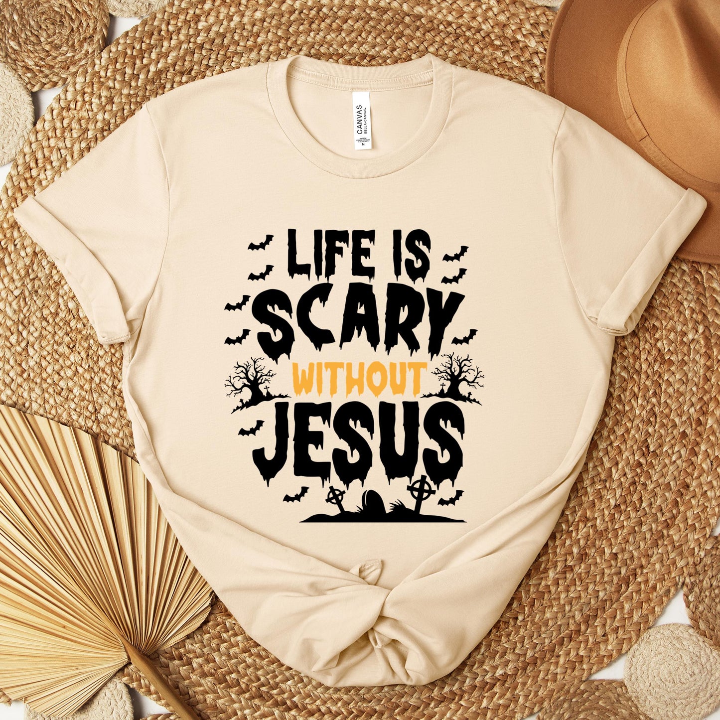 Life Is Scary Without Jesus 04 Premium T-shirt