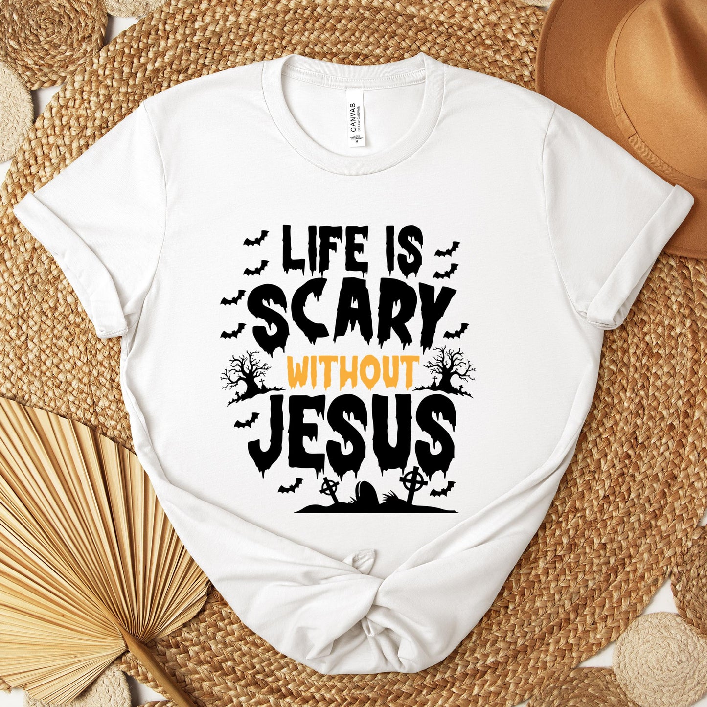 Life Is Scary Without Jesus 04 Premium T-shirt