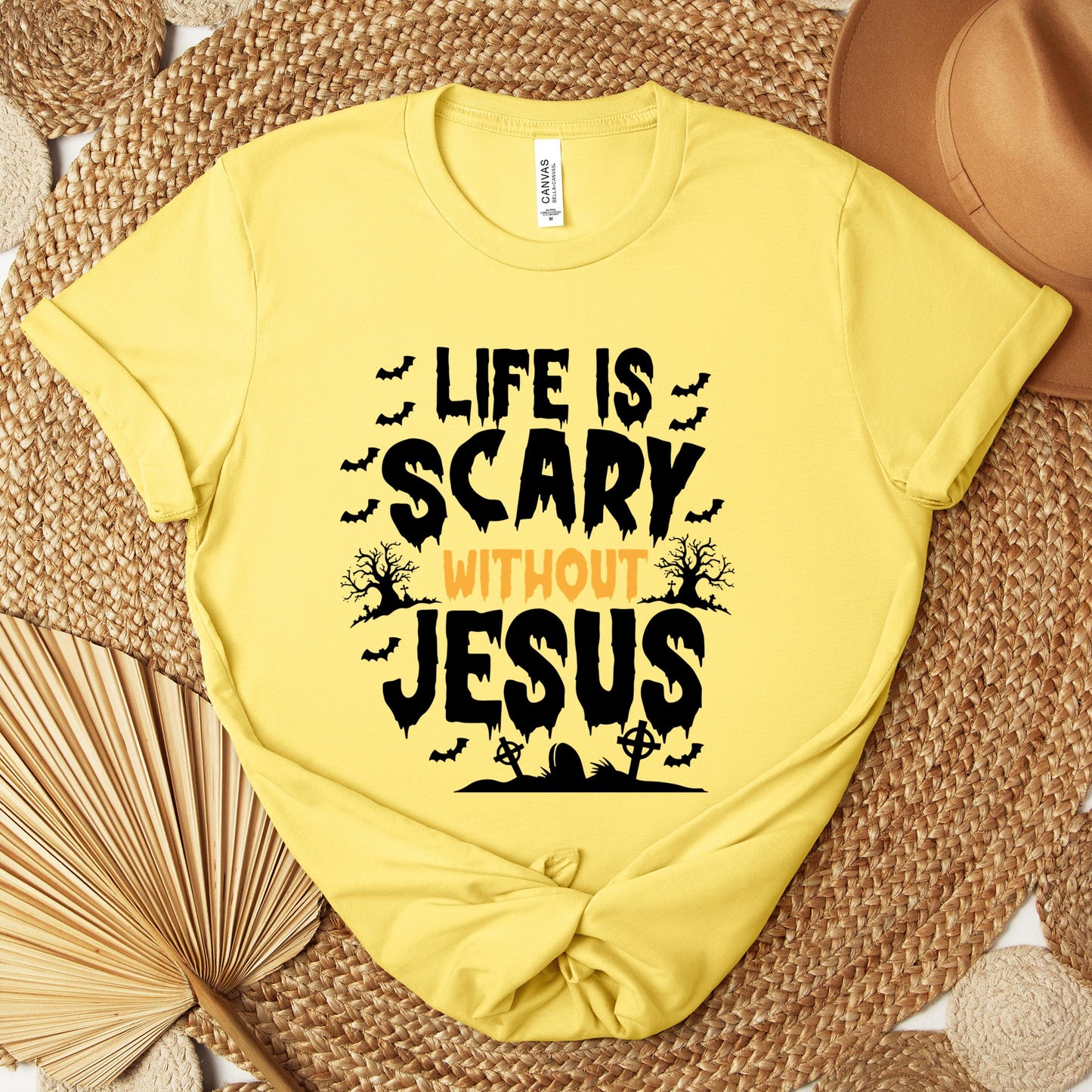 Life Is Scary Without Jesus 04 Premium T-shirt