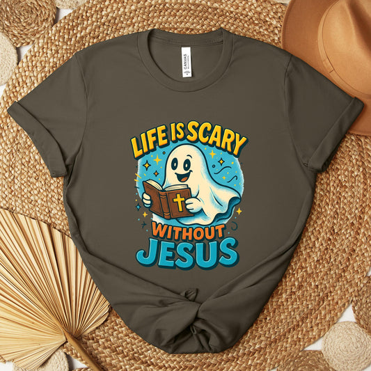 Life Is Scary Without Jesus 05 Premium T-shirt
