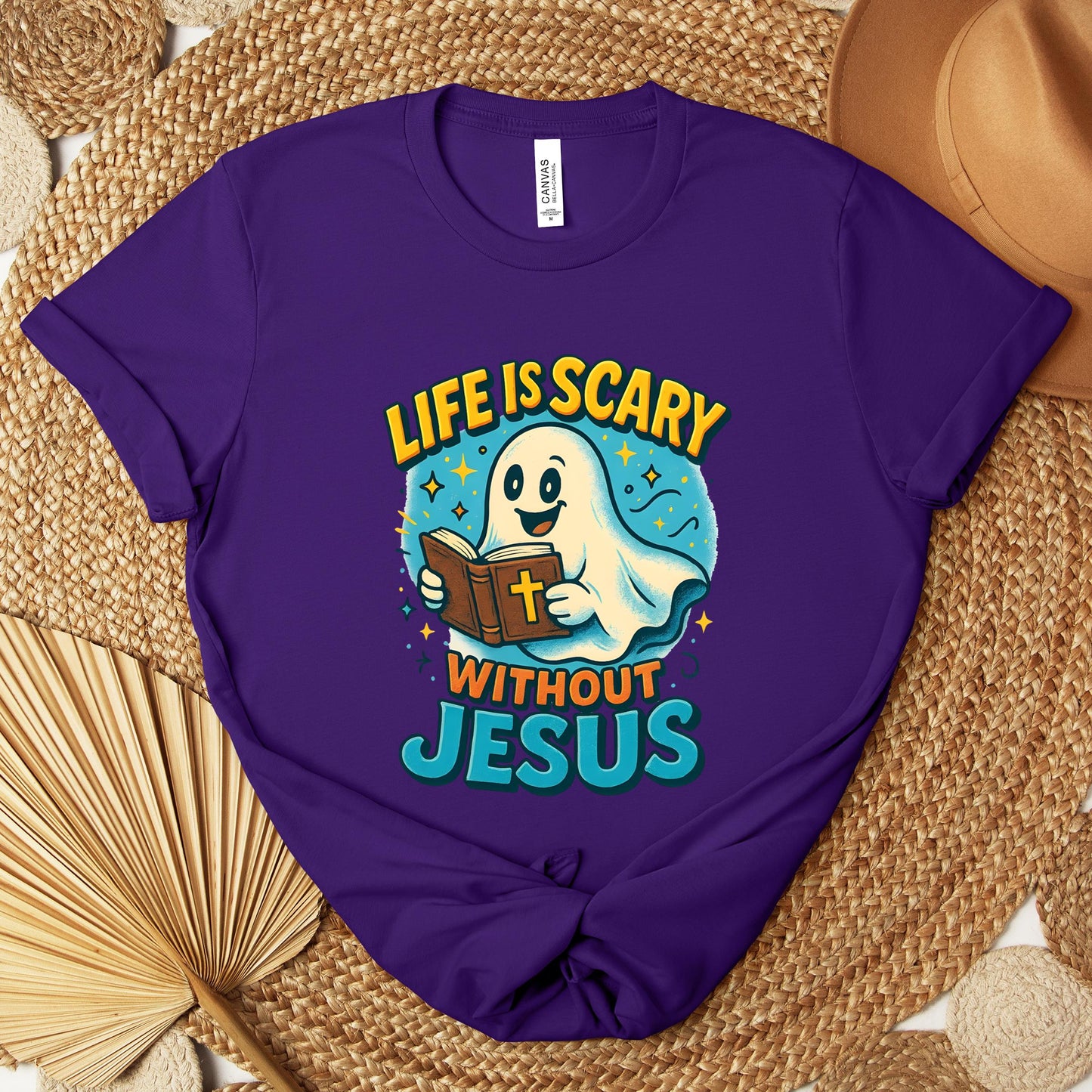 Life Is Scary Without Jesus 05 Premium T-shirt