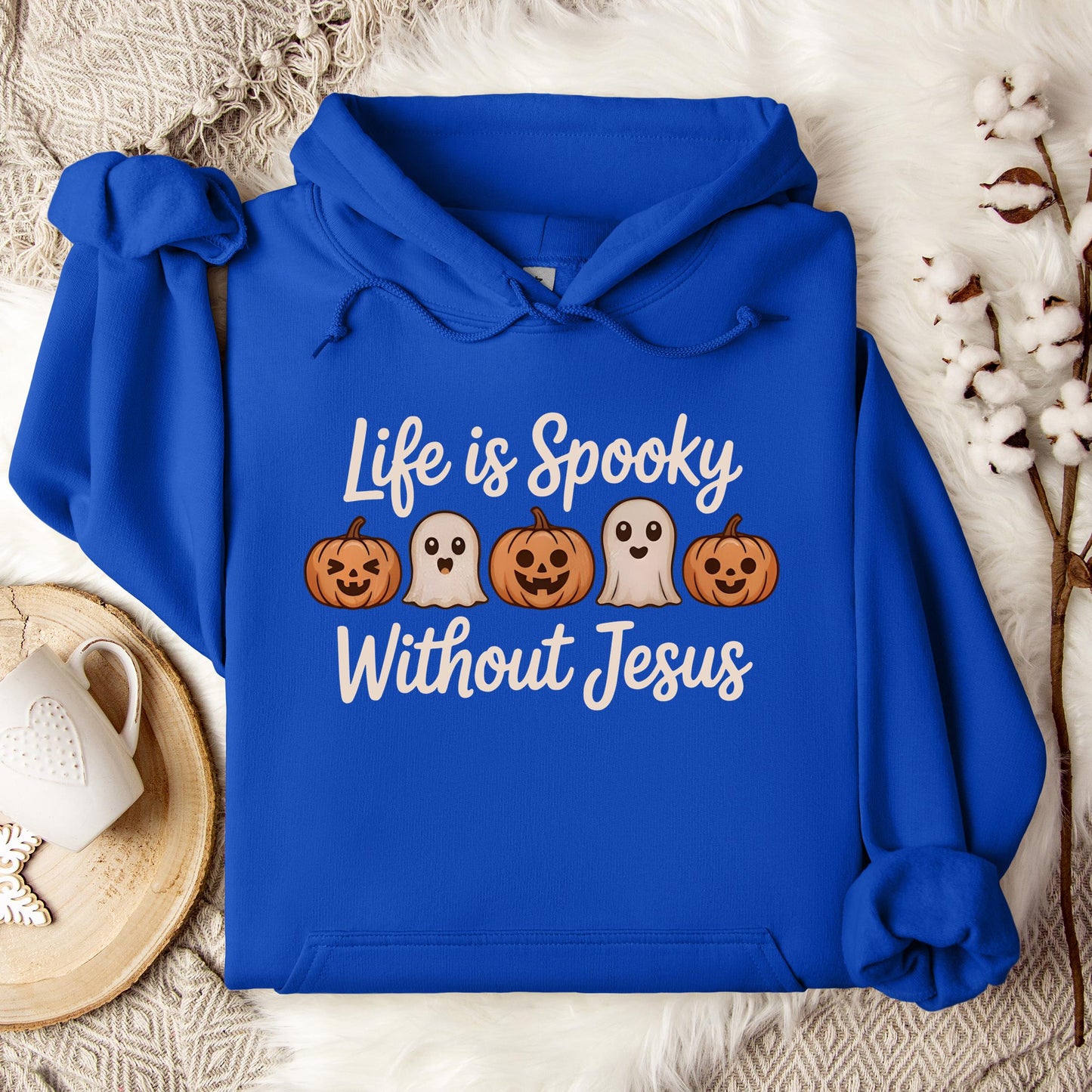 Life Is Spooky Without Jesus Hoodie