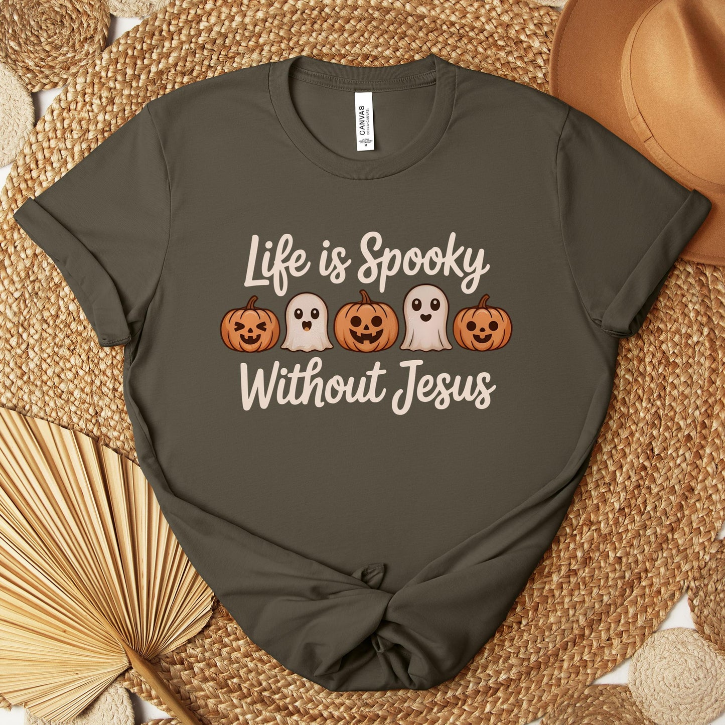 Life Is Spooky Without Jesus Premium T-shirt