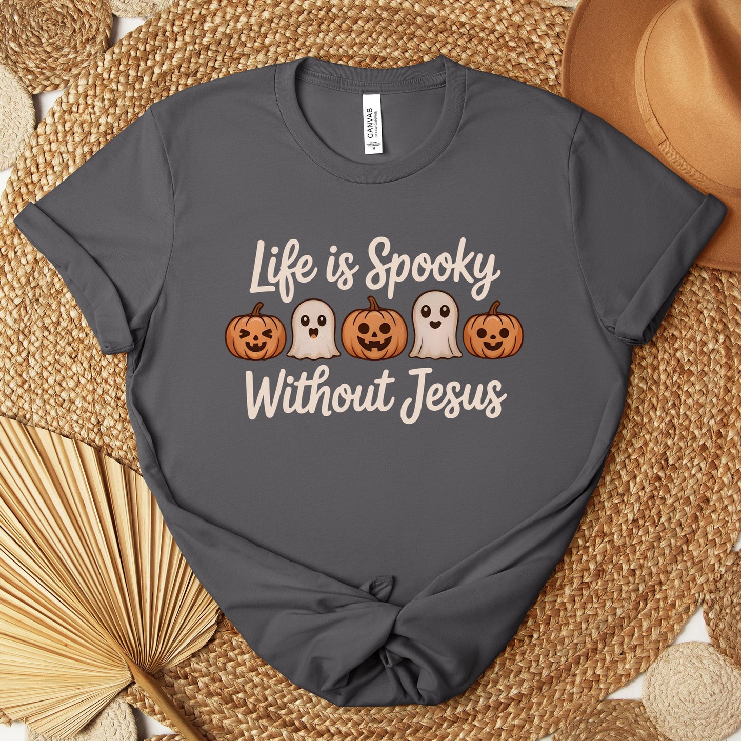 Life Is Spooky Without Jesus Premium T-shirt