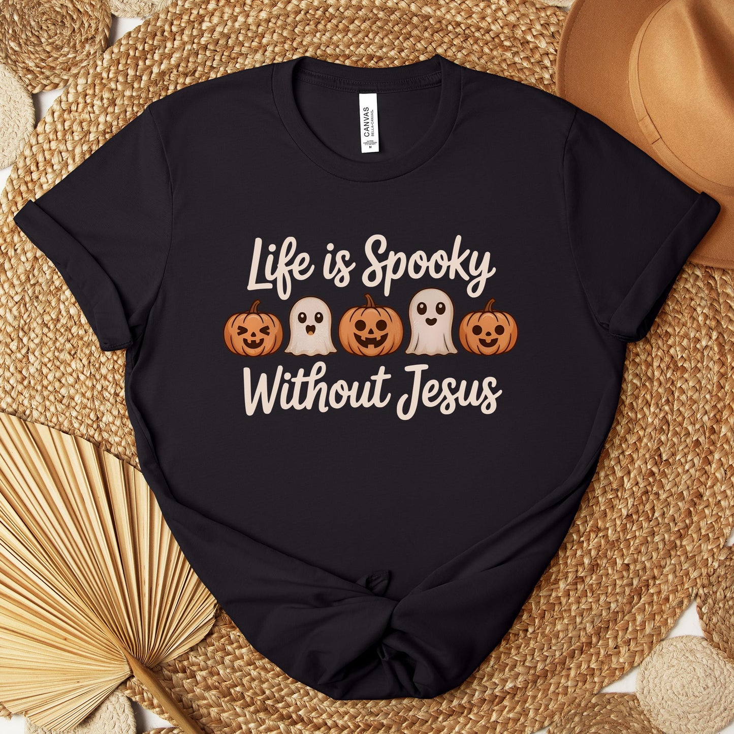 Life Is Spooky Without Jesus Premium T-shirt