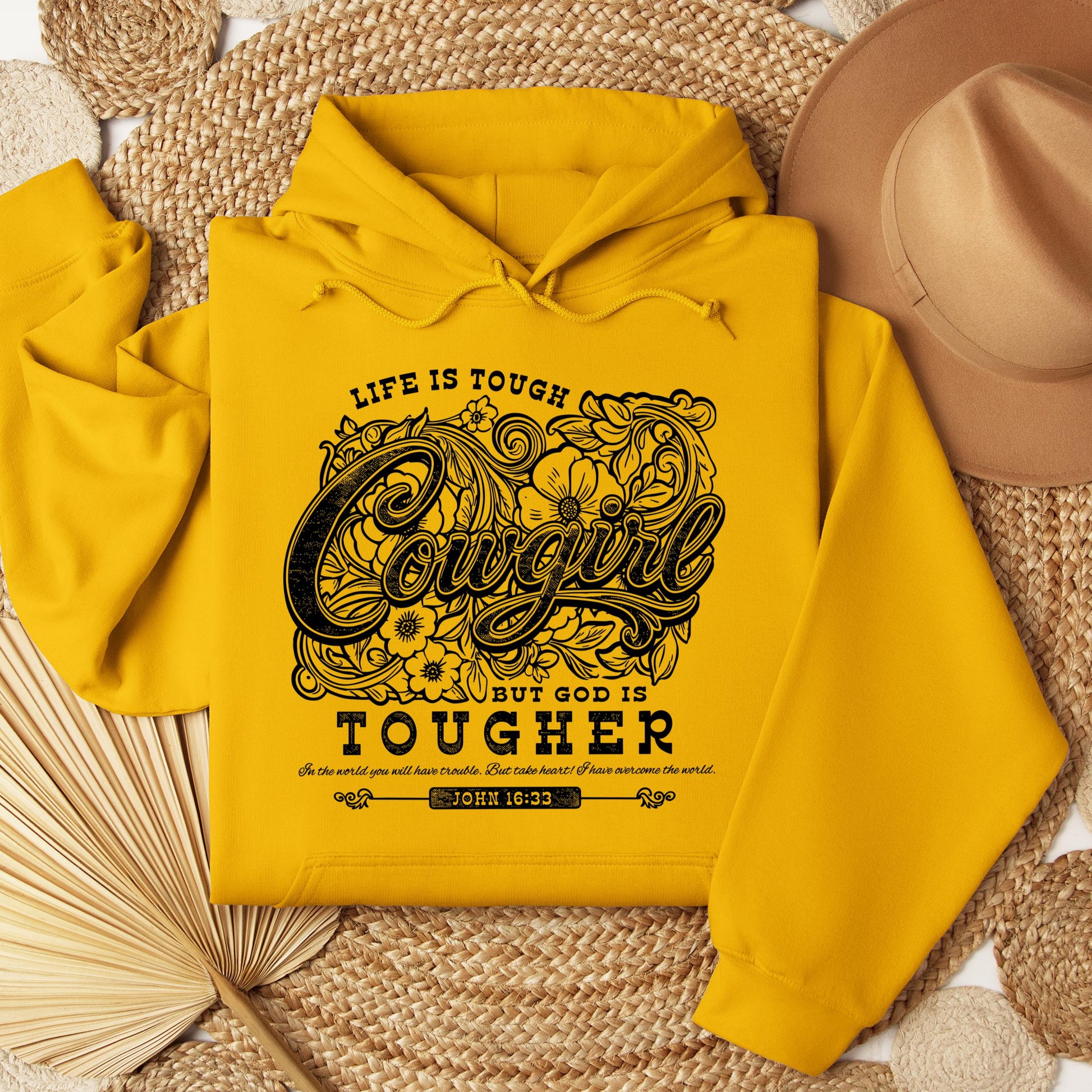 Life Is Tough Cowgirl But God Is Tougher 01