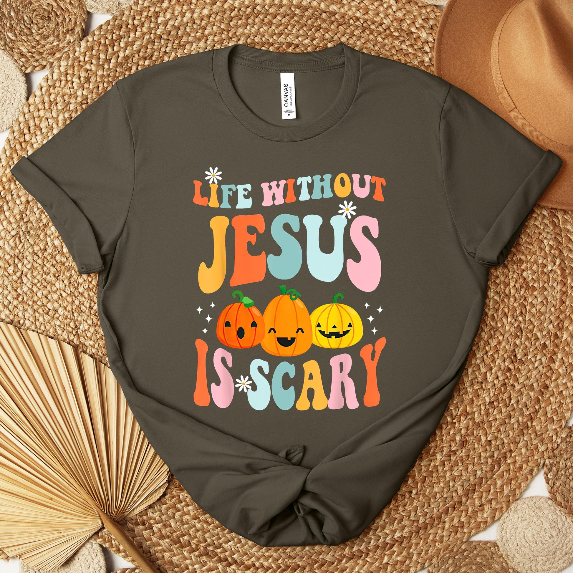 Life Without Jesus Is Scary 03 Premium T-shirt