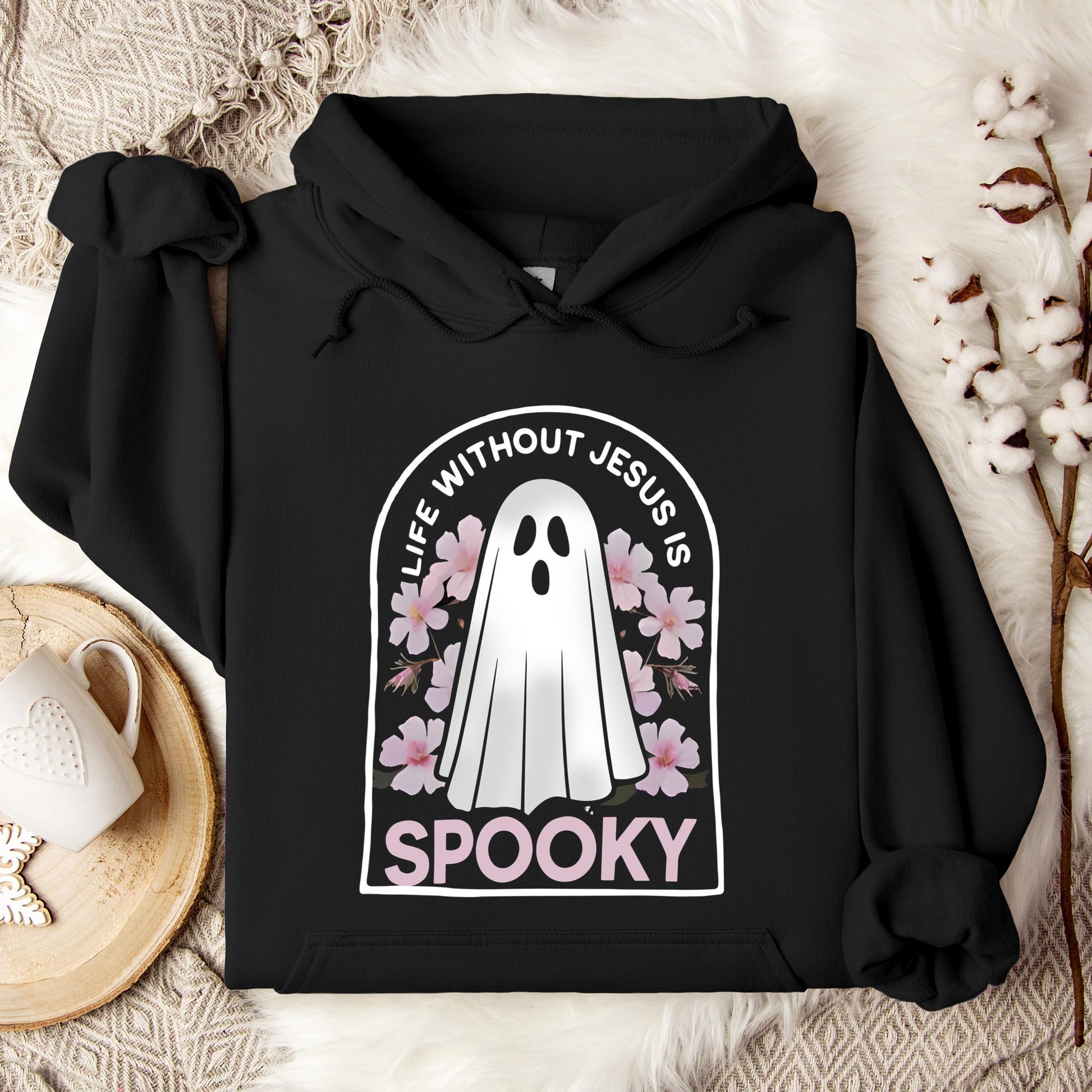 Life Without Jesus Is Spooky 01 Hoodie