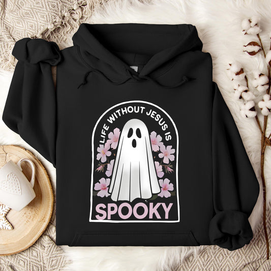 Life Without Jesus Is Spooky 01 Hoodie
